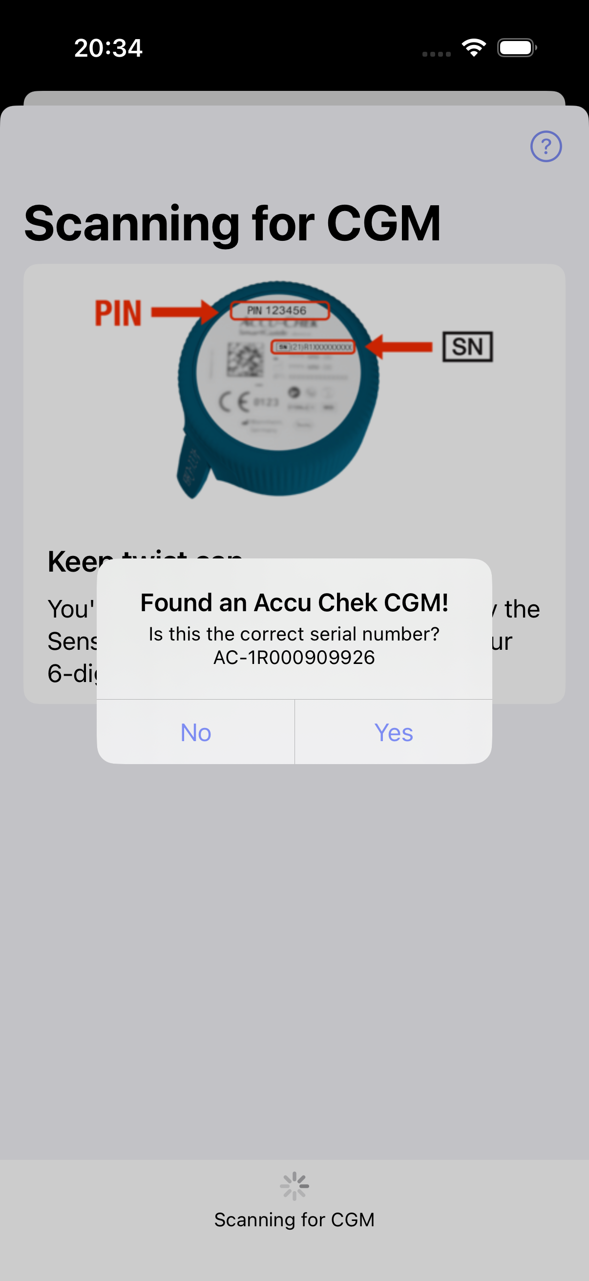 Accu-Chek Scanning